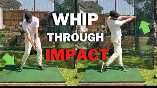 Whipping The Golf Club Is So EASY When You do These 2 SIMPLE DRILLS [upl. by Drannek617]