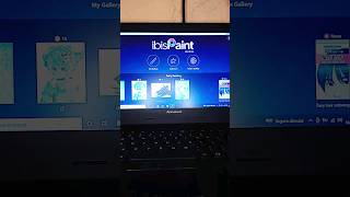 ibis paint x versi dekstop  pc  laptop  komputer ibispaintx ibispainx ibispaintxtutorial [upl. by Ole]