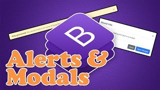 Bootstrap 4 Alerts amp Modals  BOOTSTRAP 4 TUTORIAL [upl. by Adamsen977]