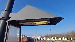 18w PLL Lamp Replacement In A Triangle Shaped Preheat Lantern [upl. by Fish492]