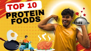 PROTEINS ‘10’ Cheap and Best Protein Foods For Bulking and Fat loss in Tamil [upl. by Camus]