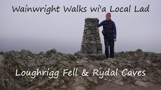 Loughrigg Fell amp Rydal Caves Wainwright Walks wia Local Lad [upl. by Naginnarb]