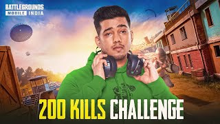 200 Kills Challenge  Road to 5 Million  Scout is Live w BGMI [upl. by Ekul]