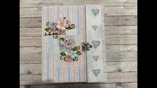 MINTAY ELODIE LARGE ALBUM PT 1 TUTORIAL SHELLIE GEIGLE  JampS HOBBIES AND CRAFTS [upl. by Fahy]