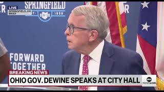 Mike DeWine responds to threats against Springfield schools [upl. by Dorcia970]