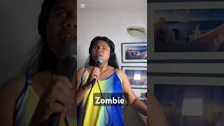 Zombie cover youtubeshorts viralvideo viralshort amazing gifted alienette [upl. by Nassi]