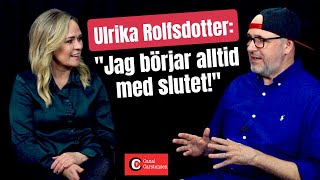 Intervju med Ulrika Rolfsdotter 2 Om att skriva med tema och mot ett bestämt slut [upl. by Hanny]