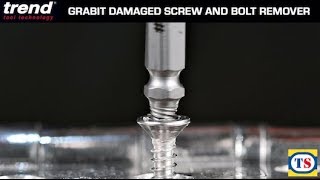 Removing a Damaged Screw or Bolt with the Trend Grabit Remover  Toolstation [upl. by Emaj]