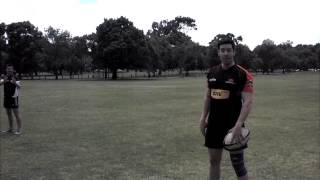 Rugby Tutorial  Spiral Pass  Myrmidon Rugby [upl. by Dnob]