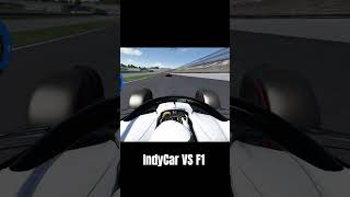 IndyCar VS F1 Car automobile racing f1 indycar shorts [upl. by Ylatfen]