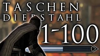 TASCHENDIEBSTAHL 1100 DeutschGerman Skyrim Level Guide [upl. by Kartis746]