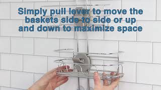 Kenney Easy Slide Shower Caddy Installation [upl. by Violetta756]