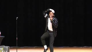 Billie Jean  Michael Jackson Tribute Artist The Chosyn One  Austins Got Talent 1st Place Winner [upl. by Nylatsirk]