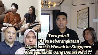 KOK GINI  AGUS ISTRI WAWAK amp TIM KE SINGAPURA TANPA NOVI TP TETAP PAKAI UANG YAYASAN [upl. by Akeret]