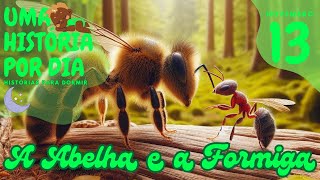 🎧UMA HISTÓRIA POR DIA  ÁUDIO LIVRO INFANTIL PARA DORMIR  13 DE NOVEMBRO  A ABELHA E A FORMIGA [upl. by Okramed983]