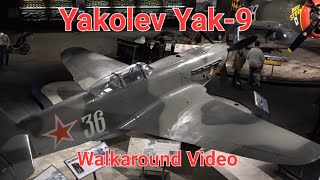 Yakolev Yak9 WWII Russian Fighter Walkaround Video [upl. by Acireh]