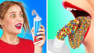 FOOD HACKS VS KITCHEN GADGETS  Genius Parenting Tips And Smart DIY Food Ideas by 123 GO Genius [upl. by Platus]