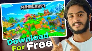 How To Download Minecraft in Pc  Free Mein Kaise Download Kare Java Edition Ke Sath  Minecraft [upl. by Eicyak]