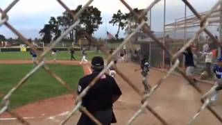 Little league 12u ejection for a walk off celebration Kicked out of little league [upl. by Aneahs]