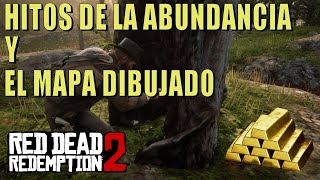 Tesoro de Hitos de la abundancia y del mapa dibujado Red Dead Redemption 2 [upl. by Erbe]