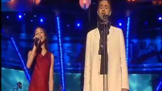 Andrea Bocelli and Karina Pasian in Italy Live quotThe Prayerquot [upl. by Prunella794]