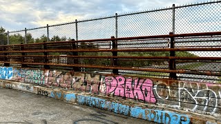 Exploring the ABANDONED Interstate 95 Overpass Georgetown MA [upl. by Dnyletak]