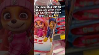 Paw patrol Christmas diy kit grocery outlet shop with me pawpatrol christmas shorts ❄️☃️🎄❤️🍪⬇️ [upl. by Ita745]