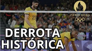 VOLEI MASCULINO DO BRASIL SOFRE DERROTA HISTÓRICA NA ESTREIA EM PARÍS [upl. by Og]