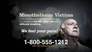 Depressing Goldwater Law Firm Ad with Different Music  Mesothelioma 20112012 [upl. by Haldi]