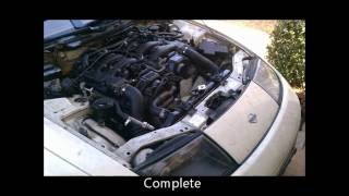 Putting Engine in Nissan 300zx [upl. by Laraine]