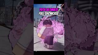 Yuta Full Ultimate Showcase  Roblox Sorcerers Battlegrounds [upl. by Bartley]