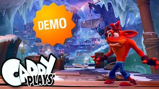 Caddy Plays The Crash Bandicoot 4 PRESS DEMO [upl. by Samuel]