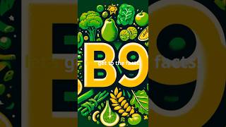 Vitamin B9 Benefits Sources and Daily Dosage health nutrition vitaminb9 [upl. by Drol]