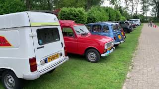 Renault 4 meeting Renswoude June 2021 4K [upl. by Ramsay269]