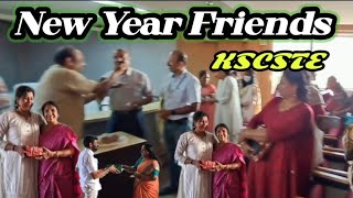 New Year friend celebration kscste 2024 newyear friends selebration 2024 kscste entertainment [upl. by Akkire903]