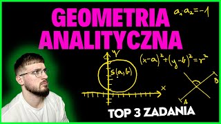 GEOMETRIA ANALITYCZNA  poziom podstawowy [upl. by Yelrac]