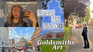 London uni life  Goldsmiths Fine Art student [upl. by Kara]