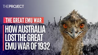 The Great Emu War How Australia Lost The Great Emu War Of 1932 [upl. by Alag]