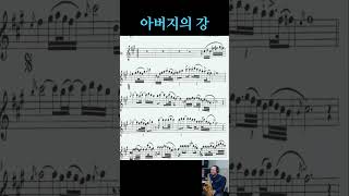 아버지의 강  Alto Saxophone 알토 색소폰 Cover saxophone [upl. by Ahsenal]