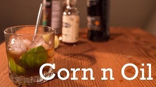 Corn n Oil cocktail from Better Cocktails at Home [upl. by Judy404]