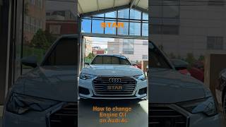 How to Change Engine Oil on AUDI A6 45 TFSI 엔진오일 교환의 모든작업 howto engineoil 엔진오일 아우디 audi a6 [upl. by Anohr]