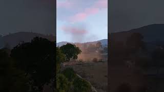 BTR82A armored vehicle destroyed by Loepard 2A6 tank fire and RPG troop ambush shorts arma3 [upl. by Carmelle335]