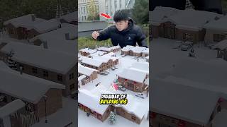 Building a Snowy Miniature Home [upl. by Liborio]