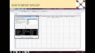 Path Loss 5  How to Import Site List [upl. by Oicinoid146]