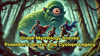 Greek Mythology Stories  Poseidons Secret The Cyclops Legacy [upl. by Hatnamas]