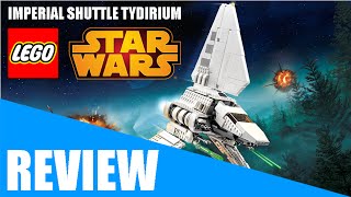 REVIEW LEGO STAR WARS  IMPERIAL SHUTTLE TYDIRIUM  75094  FR [upl. by Oatis729]