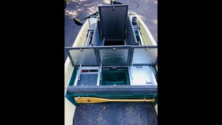 Modifying my Sears 14 Gamefisher Fiberglass Boat     How I did it [upl. by Acinor]