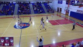 Owego Free Academy vs Chenango Valley High School Girls JuniorVarsity Basketball [upl. by Ruscher]