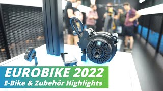 Eurobike 2022 Highlights  EBike Technologie Zubehör  Elektrofahrrad24de [upl. by Ladonna]