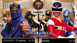 Billy Cranston Vs Andros  Ranked Bronze League Battle  Power Rangers Legacy Wars [upl. by Brigham]